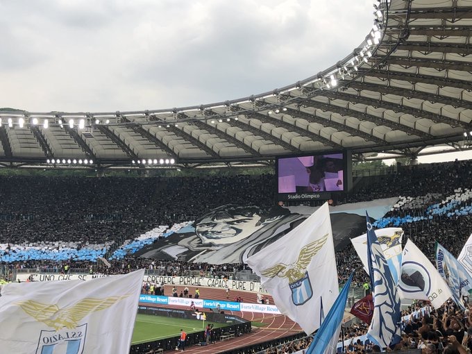 Stadio Olimpico on Lazio matchday