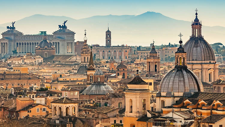 Rome Italy skyline Vatican City